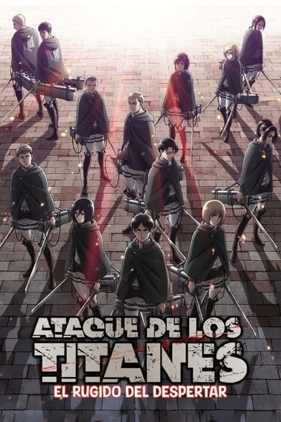 Póster de Ataque a los Titanes. El rugido del despertar