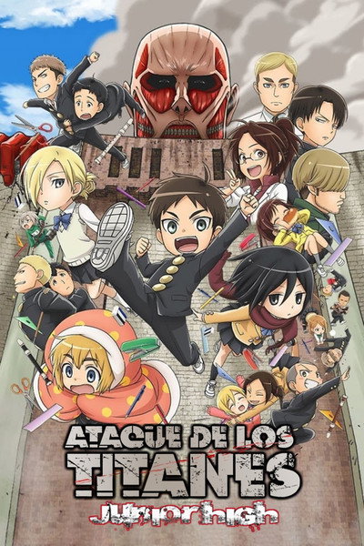 Póster de Ataque a los Titanes: Junior High