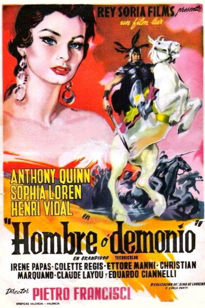 Póster de Atila: Hombre o demonio