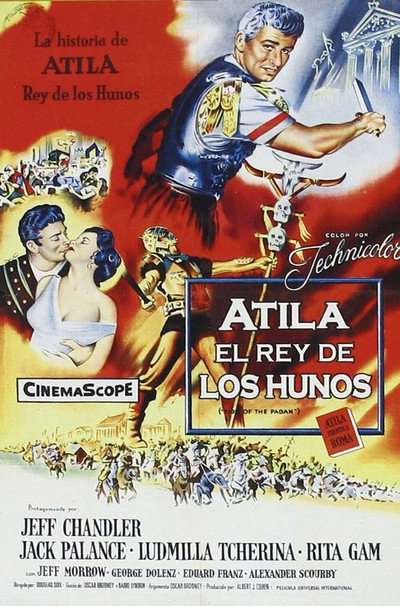 Póster de Atila, rey de los hunos