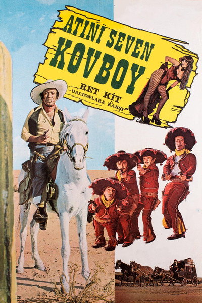 Póster de Atini Seven Kovboy: Red Kit Daltonlara Karsi