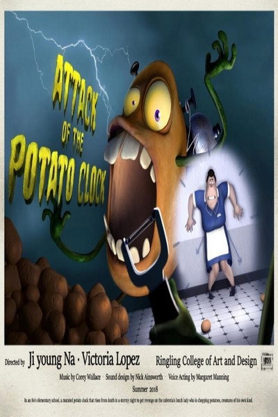 Póster de Attack of the Potato Clock