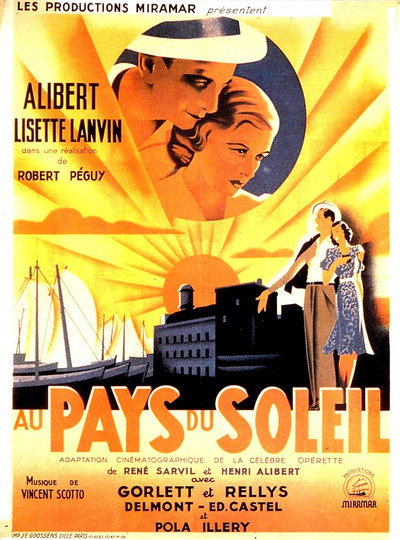 Póster de Au pays du soleil