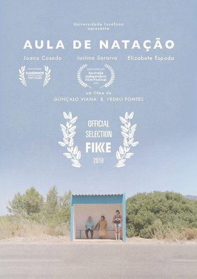 Póster de Aula de Natação