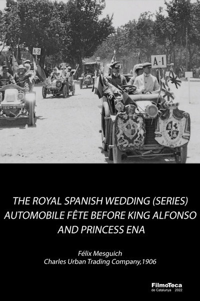Póster de Automobile Fête Before King Alfonso and Princess Ena