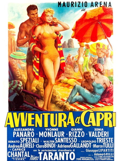 Póster de Avventura a Capri