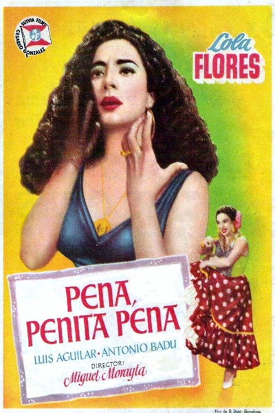 Póster de ¡Ay, pena, penita, pena!