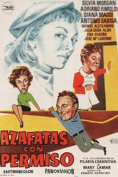 Póster de Azafatas con permiso