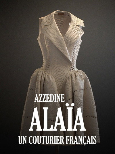 Póster de Azzedine Alaïa, un couturier français