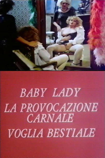 Póster de Baby lady, la provocazione carnale