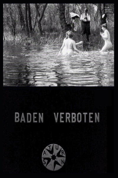 Póster de Baden verboten