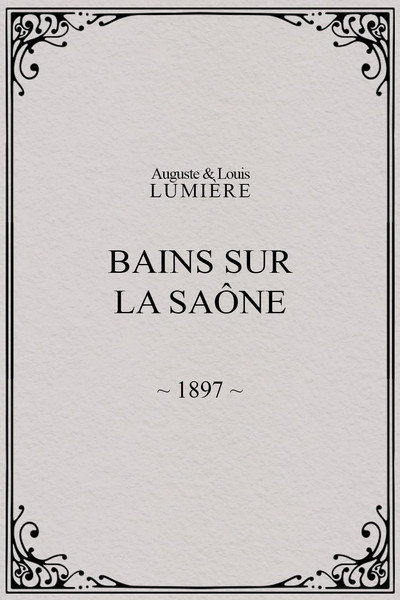 Póster de Bains sur la Saône