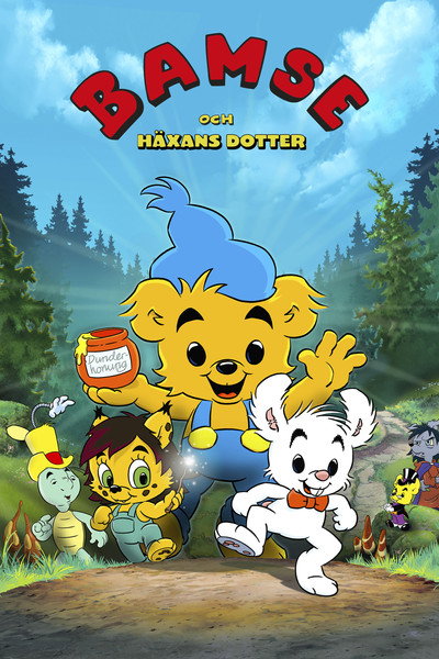 Póster de Bamse and the Witch's Daughter