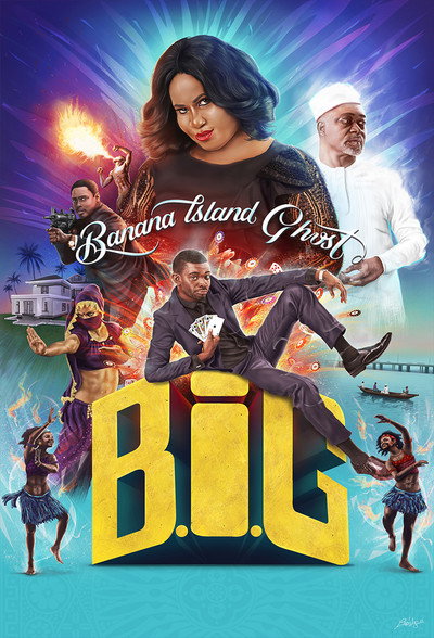 Póster de Banana Island Ghost