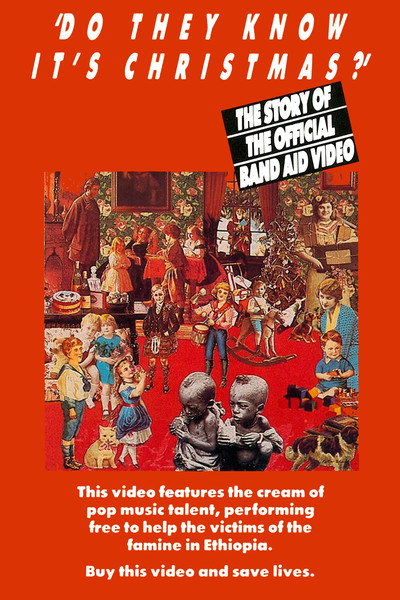 Póster de Band Aid: 'Do They Know It's Christmas?' - The Story of the Official Band Aid Video
