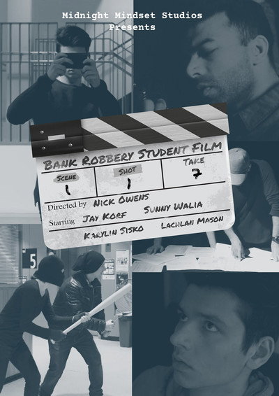 Póster de Bank Robbery Student Film