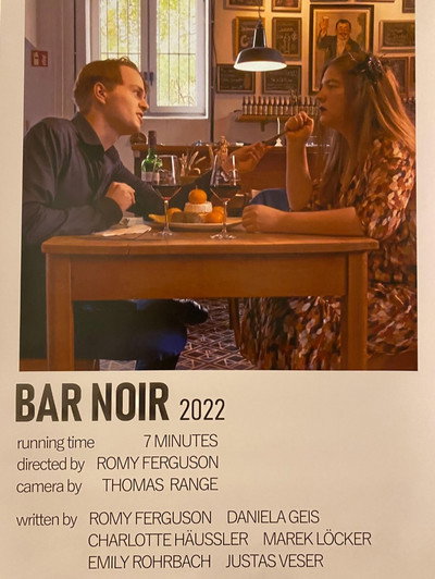 Póster de Bar Noir