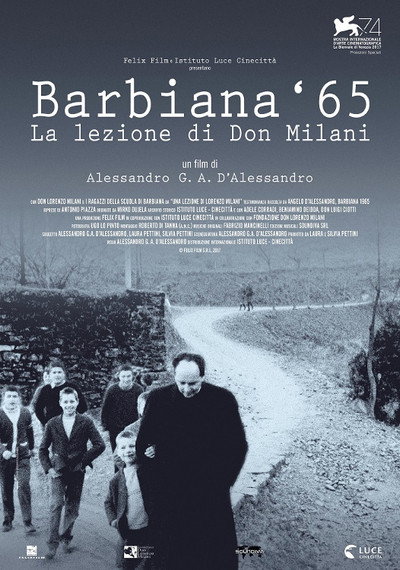 Póster de Barbiana '65: La lezione di Don Milani