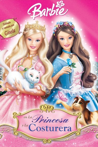 Póster de Barbie en La princesa y la costurera