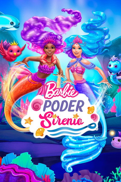 Póster de Barbie: Poder sirenio