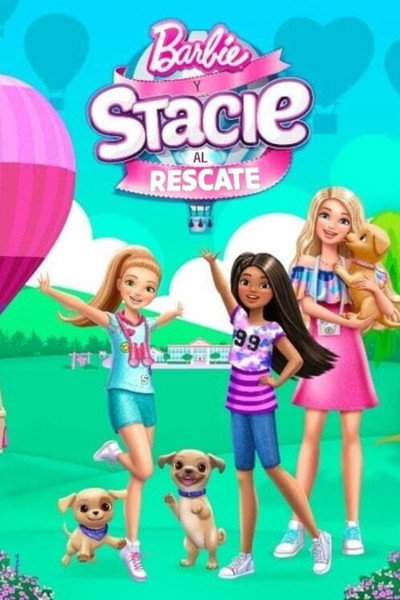 Póster de Barbie y Stacie al rescate