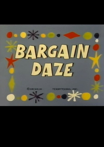Póster de Bargain Daze