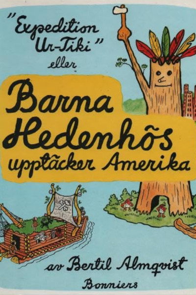 Póster de Barna Hedenhös: Amerikaresan