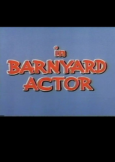 Póster de Barnyard Actor