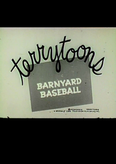Póster de Barnyard Baseball