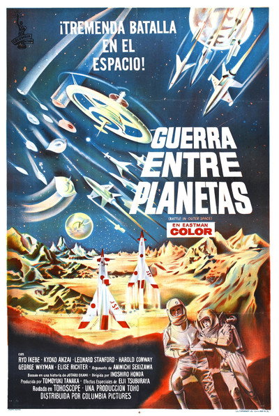 Póster de Batalla en el espacio