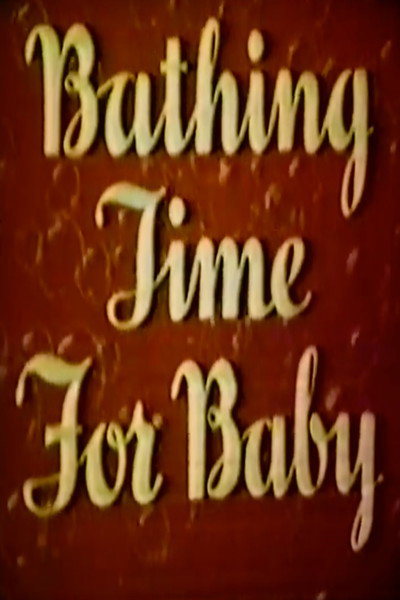 Póster de Bathing Time for Baby