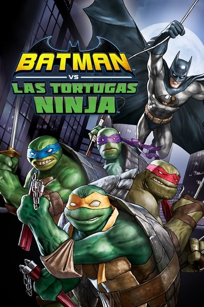 Póster de Batman vs. las Tortugas Ninja