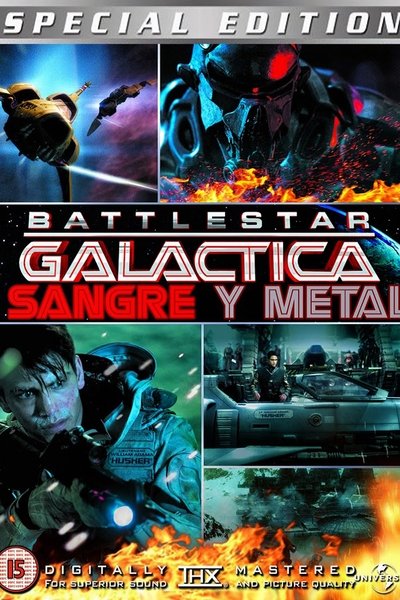 Póster de Battlestar Galactica: Sangre y Metal