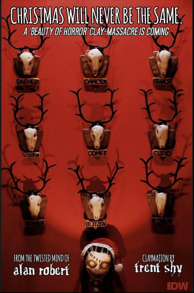 Póster de Beauty Of Horror: A Christmas Clay-Massacre