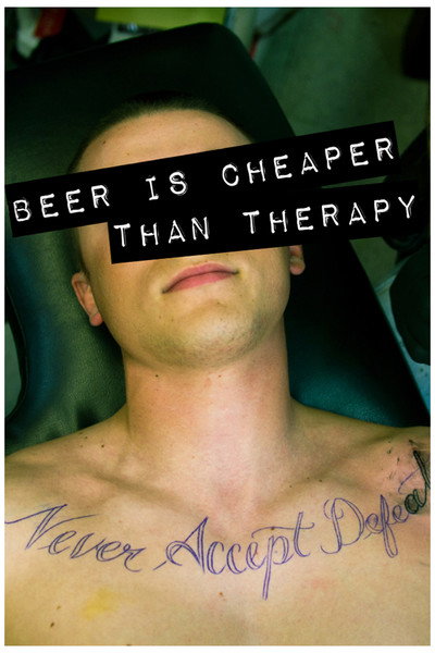 Póster de Beer Is Cheaper Than Therapy