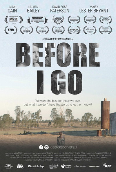 Póster de Before I Go