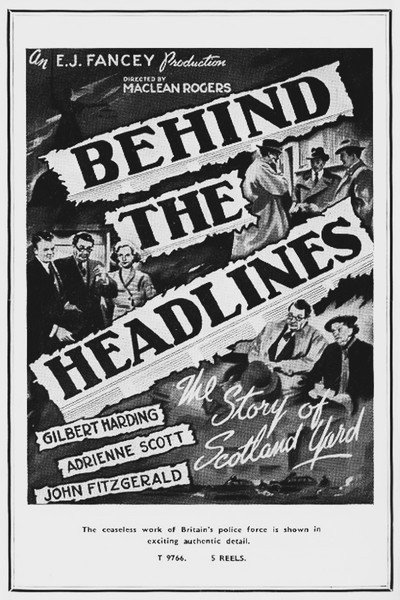 Póster de Behind the Headlines