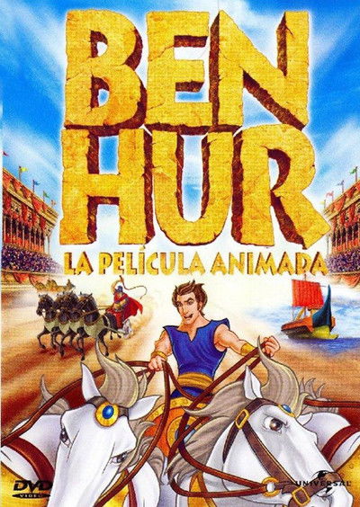 Póster de Ben Hur, la pelicula animada