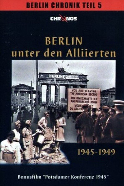 Póster de Berlin unter den Alliierten