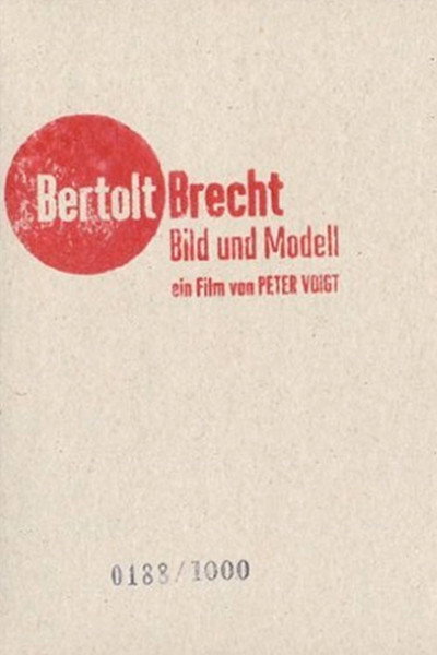 Póster de Bertolt Brecht: Bild und Modell