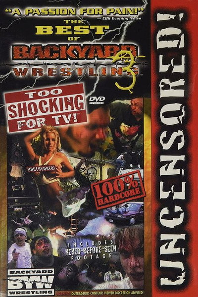 Póster de Best of Backyard Wrestling 3: Too Shocking For TV