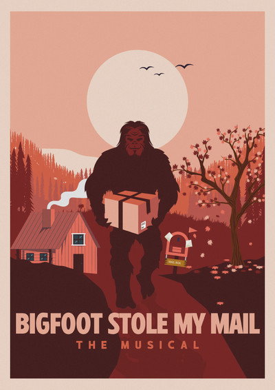 Póster de Bigfoot Stole My Mail: The Musical!