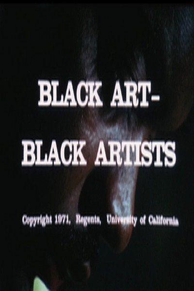 Póster de Black Art, Black Artists