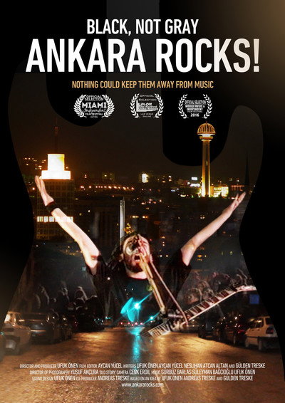 Póster de Black, Not Gray: Ankara Rocks!