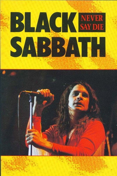 Póster de Black Sabbath: Never Say Die