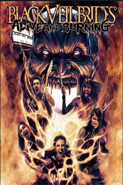 Póster de Black Veil Brides: Alive and Burning
