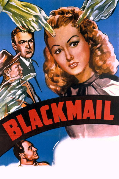 Póster de Blackmail