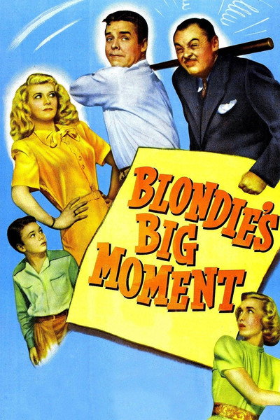 Póster de Blondie's Big Moment