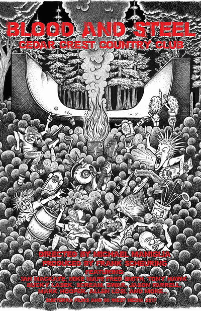 Póster de Blood and Steel, Cedar Crest Country Club