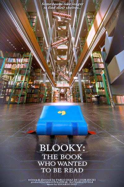 Póster de Blooky: The Book Who Wanted to Be Read
